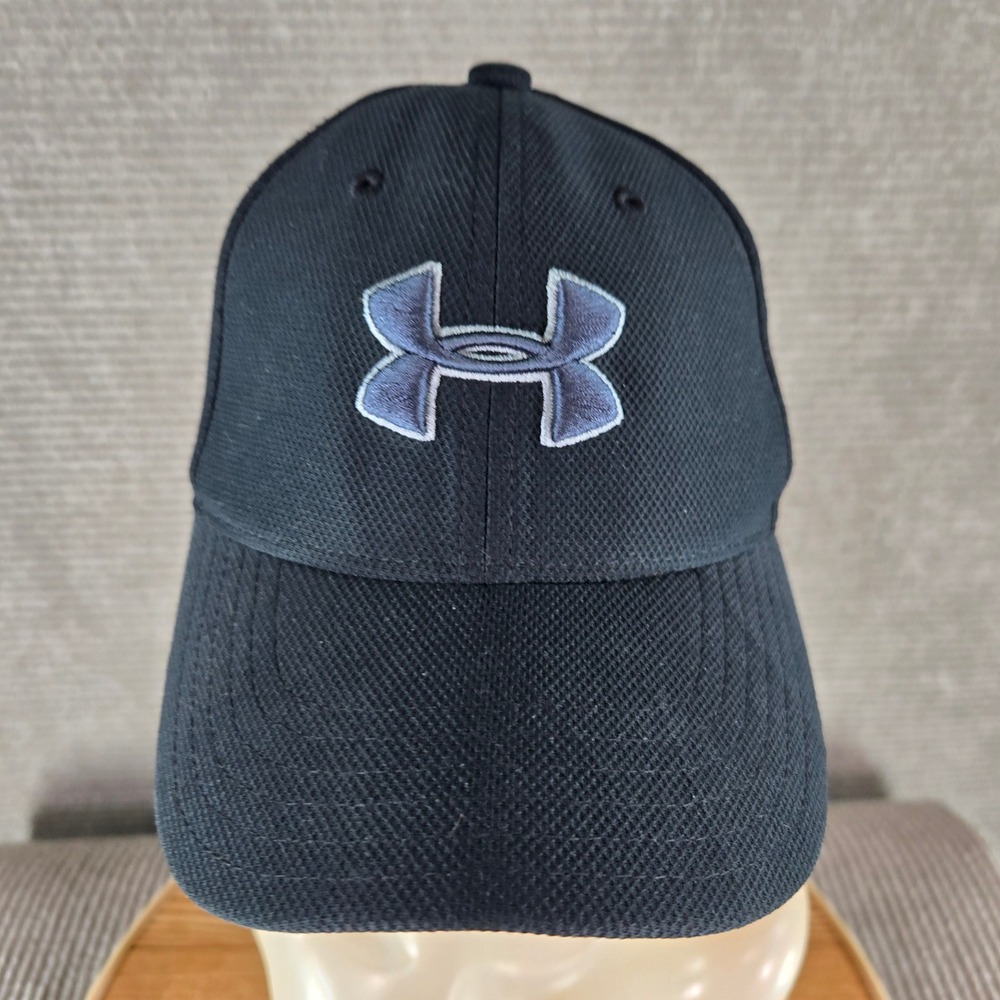 Under Armour Kids XS/S Black HeatGear Blitzing Baseball Cap 1305457